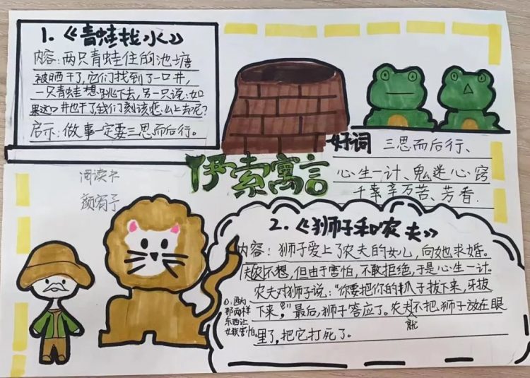 读寓言故事,沐智慧之光 读寓言故事,沐智慧之光